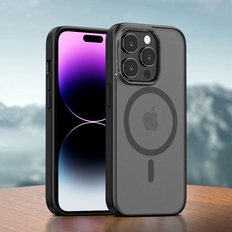 IYUPP Hülle Case für das iPhone 14 Pro mit MagSafe – Schwarz