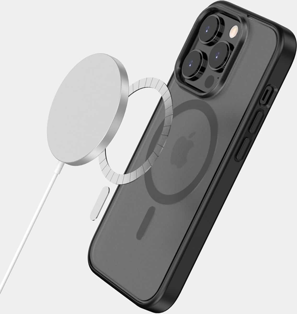IYUPP Hülle Case für das iPhone 14 Pro mit MagSafe – Schwarz