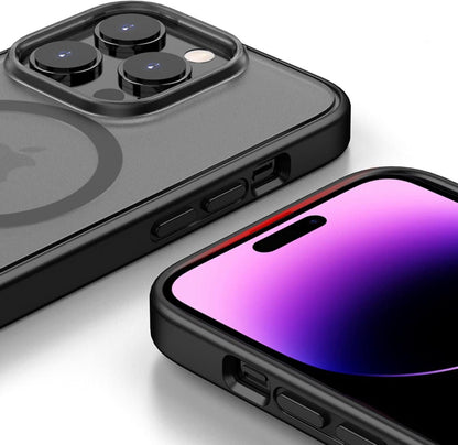 IYUPP Hülle Case für das iPhone 14 Pro mit MagSafe – Schwarz