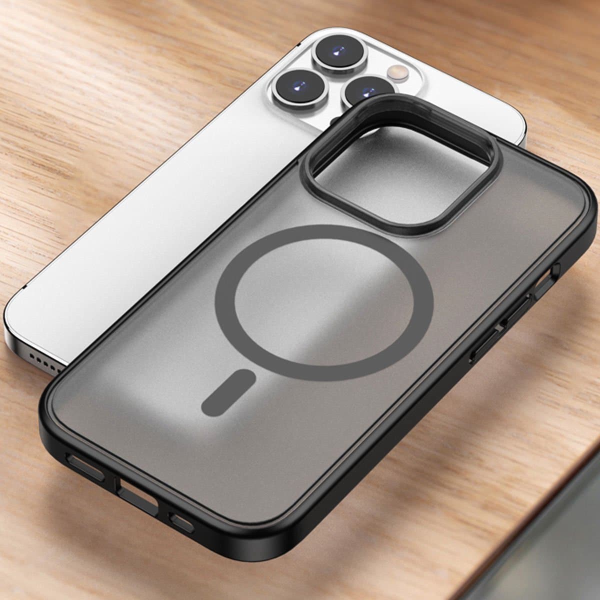 IYUPP Hülle Case für das iPhone 14 Pro mit MagSafe – Schwarz
