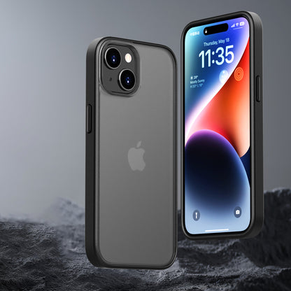 IYUPP Hülle Bumper Case für iPhone 12 / 12 Pro – Schwarz
