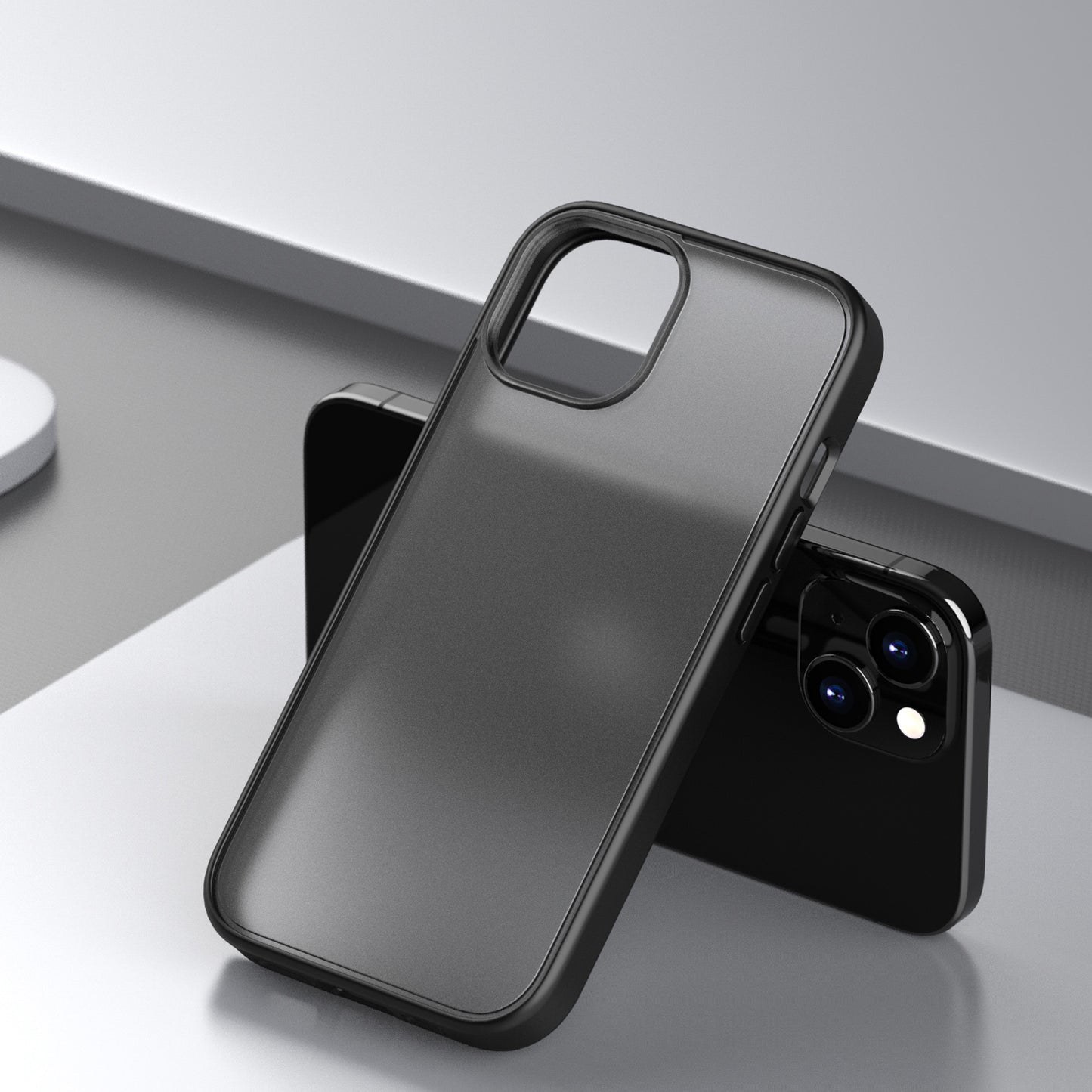 IYUPP Hülle Bumper Case für iPhone X / XS – Schwarz