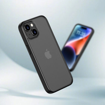 IYUPP Hülle Bumper Case für iPhone 12 / 12 Pro – Schwarz