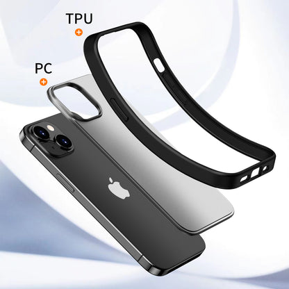 IYUPP Hülle Bumper Case für iPhone 12 / 12 Pro – Schwarz