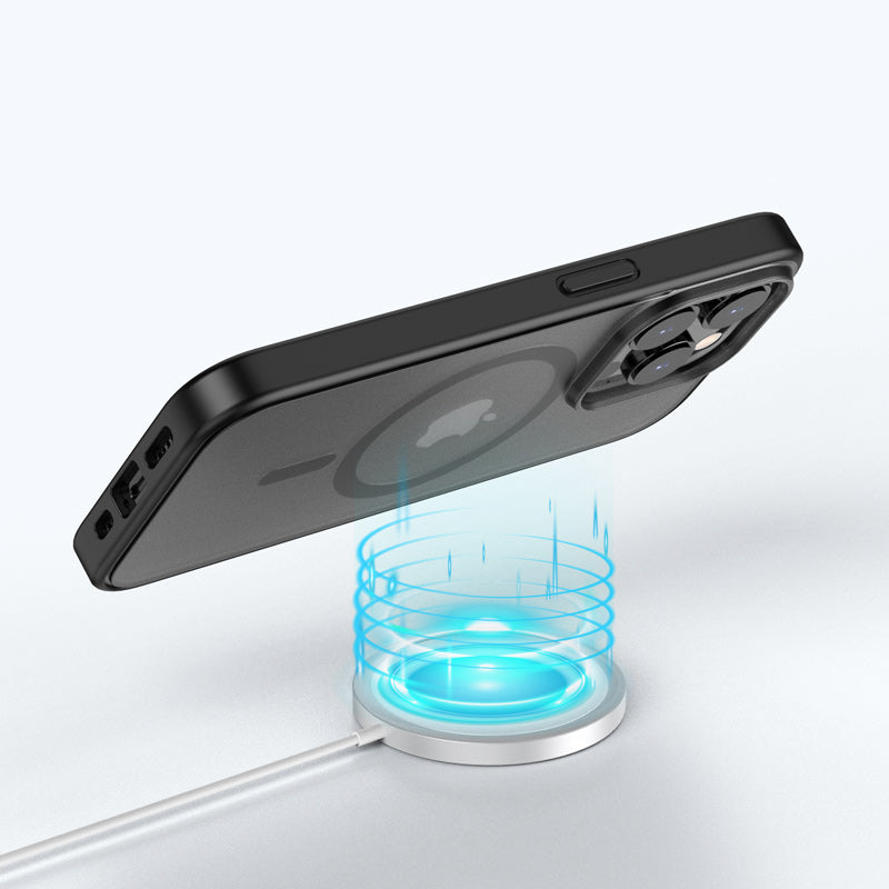 IYUPP Hülle Case für das iPhone 14 Pro mit MagSafe – Schwarz