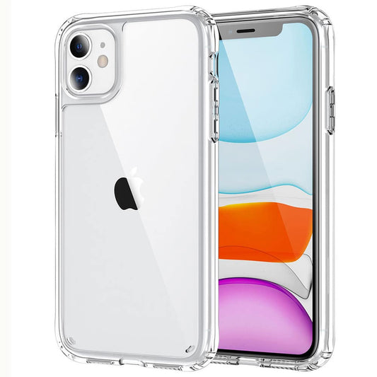 IYUPP Bumper Hülle Stoßfest für iPhone 11 Transparent