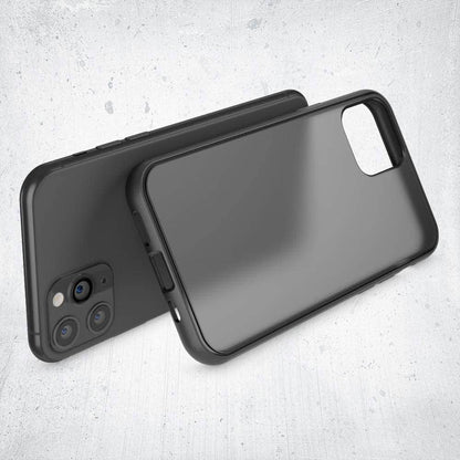 IYUPP Hülle Bumper Case für iPhone 12 / 12 Pro – Schwarz
