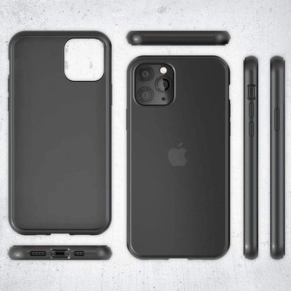 IYUPP Hülle Bumper Case für iPhone 13 Pro – Schwarz