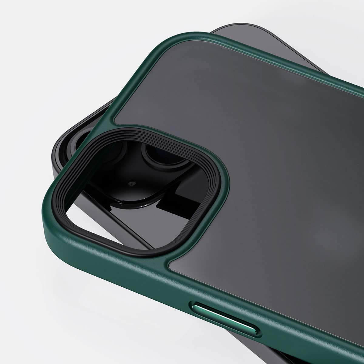 IYUPP Bumper für iPhone 11 Hülle Grün x Schwarz – Stoßfest - IYUPP DE