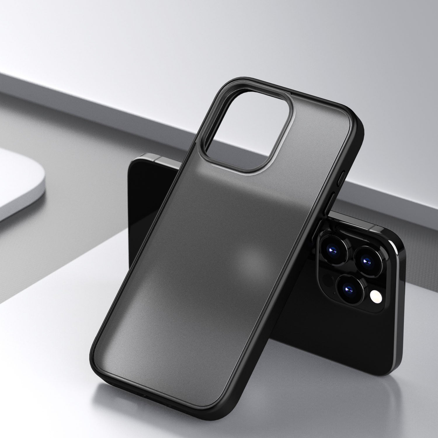 IYUPP Hülle Bumper Case für iPhone 13 Pro – Schwarz - IYUPP DE