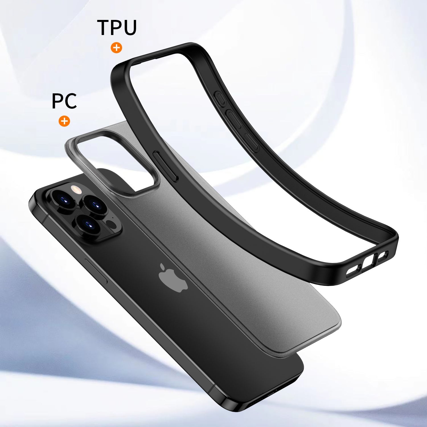 IYUPP Hülle Bumper Case für iPhone 13 Pro – Schwarz - IYUPP DE