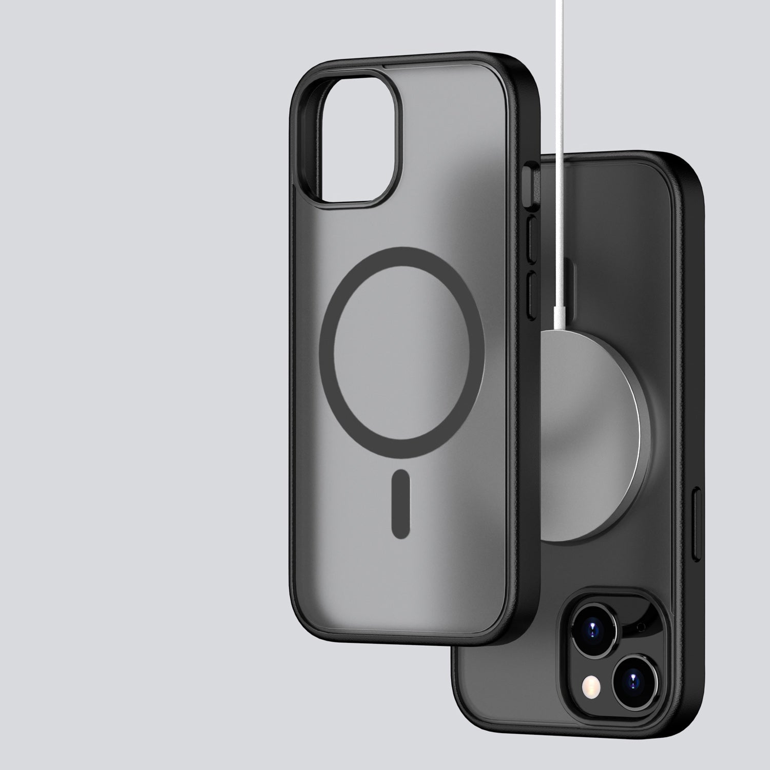 IYUPP Hülle Case für iPhone 14 mit MagSafe – Schwarz - IYUPP DE