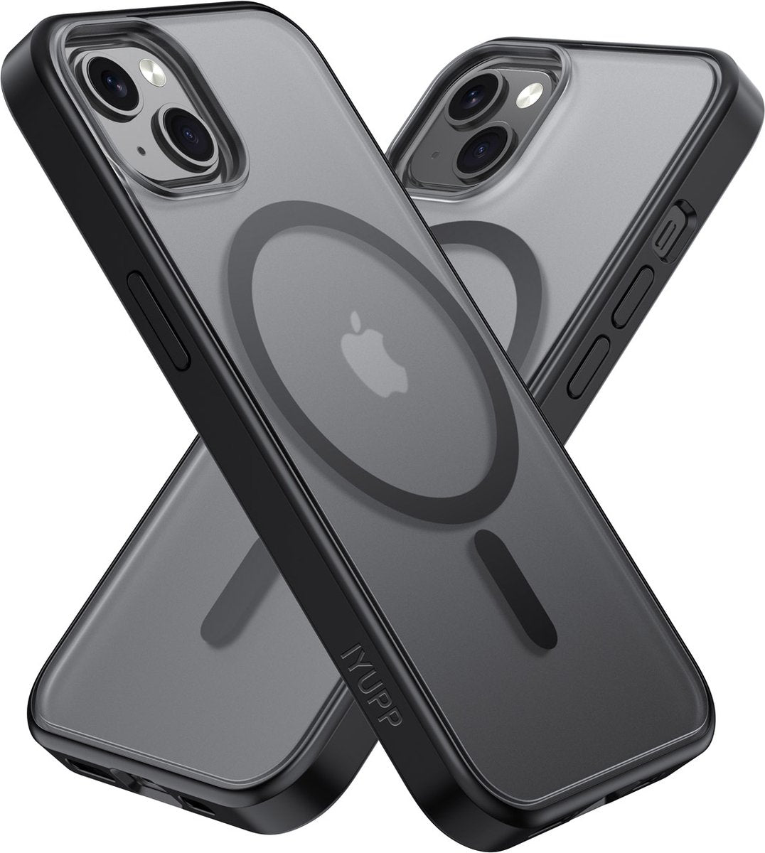 IYUPP Hülle Case für iPhone 15 mit MagSafe – Schwarz - IYUPP DE