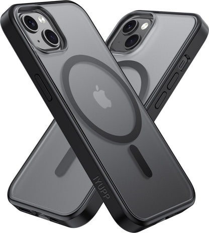 IYUPP Hülle Case für iPhone 15 mit MagSafe – Schwarz - IYUPP DE