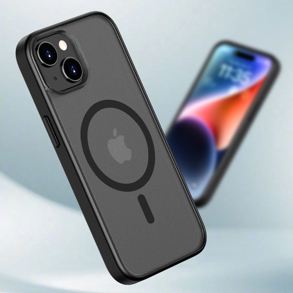 IYUPP Hülle Case für iPhone 15 mit MagSafe – Schwarz - IYUPP DE