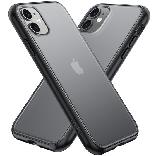 IYUPP Hülle Bumper Case für iPhone 11 – Schwarz