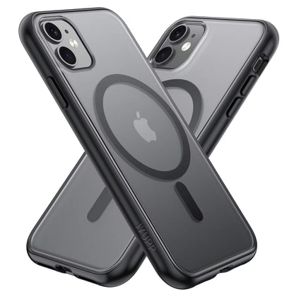 IYUPP Hülle Case für iPhone 12 / 12 Pro mit MagSafe – Schwarz