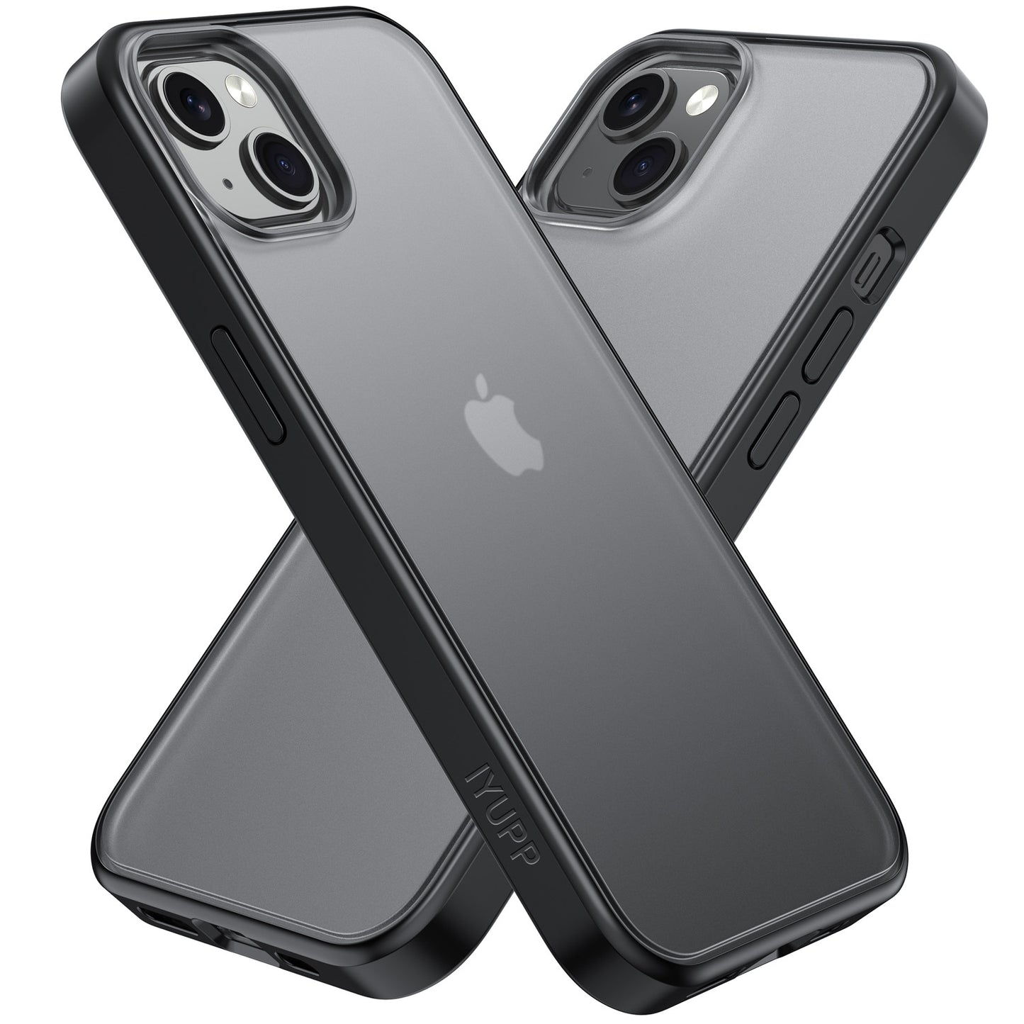 IYUPP Hülle Bumper Case für iPhone 13 – Schwarz
