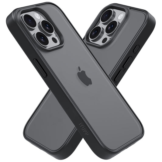 IYUPP Hülle Bumper Case für iPhone 13 Pro – Schwarz