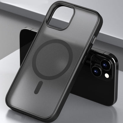 IYUPP Hülle Case für iPhone 12 / 12 Pro mit MagSafe – Schwarz