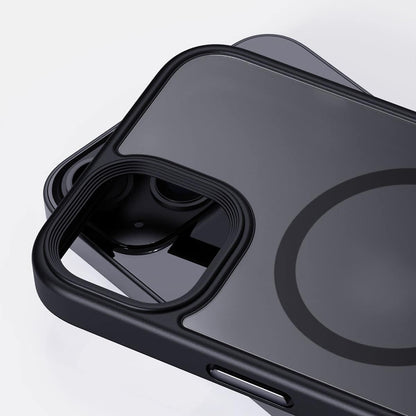IYUPP Hülle Case für iPhone 15 Pro Max mit MagSafe – Schwarz