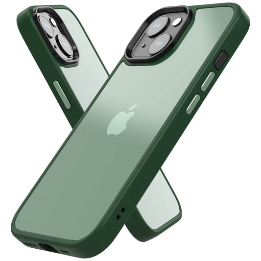 IYUPP Schutzhülle für iPhone 15 Hülle Grün