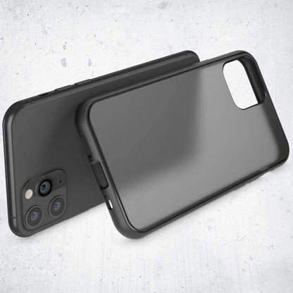 IYUPP Hülle Bumper Case für iPhone XR – Schwarz