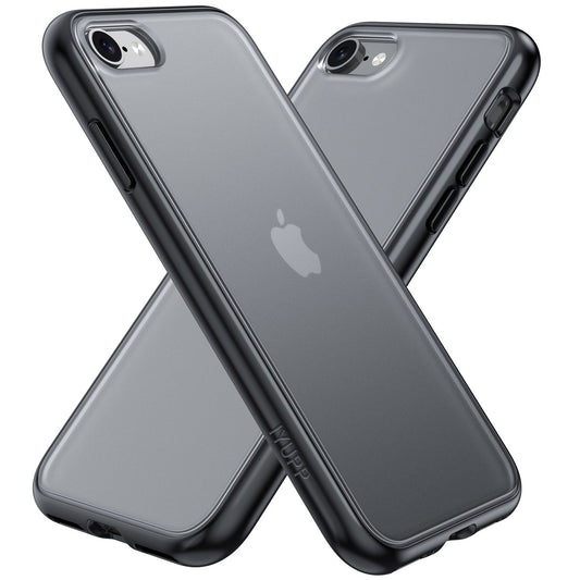 IYUPP Hülle Bumper Case für iPhone 7 / 8 / SE 2020 / SE 2022 – Schwarz