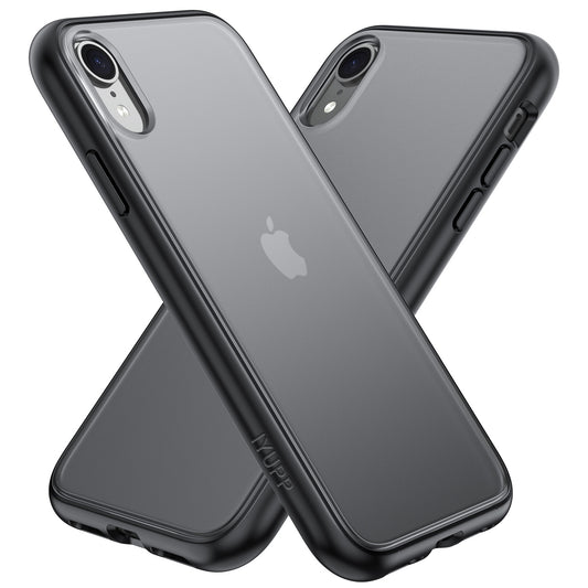 IYUPP Hülle Bumper Case für iPhone XR – Schwarz