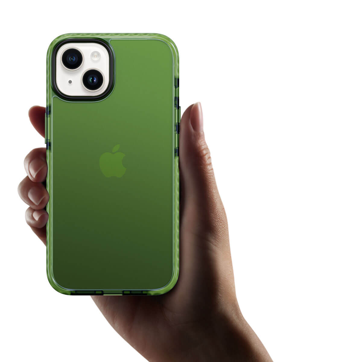 IYUPP Schutzhülle für iPhone 13 Hülle Grün Armor